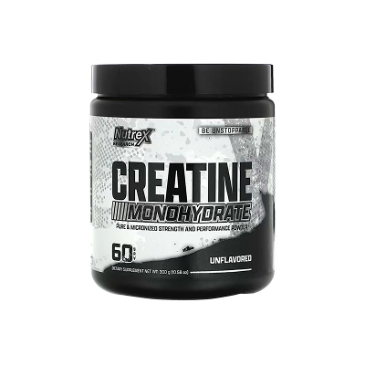Frame 71 نوتريكس ريسيرش كرياتين المونوهيدرات, بدون نكهة, 60 - الصورة 1
